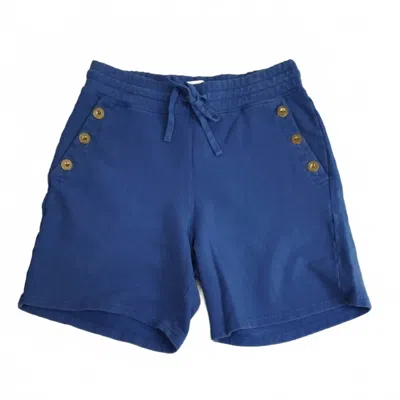 Derek Lam 10 Crosby Women's Indya Sailor Button Shorts In Deep Blue