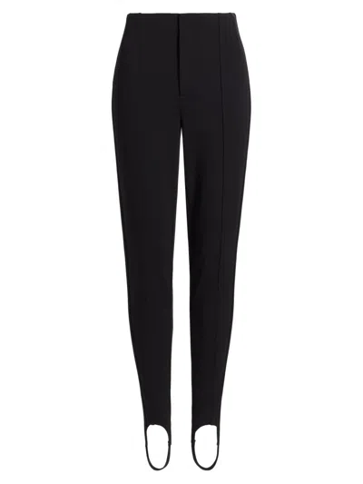 Derek Lam 10 Crosby Jessamine Knit Stirrup Pants In Black