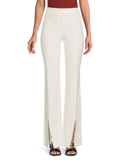 Derek Lam 10 Crosby Women's Maeve Slit Front Pants In White