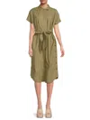 Derek Lam 10 Crosby Mikala Dress In Oregano