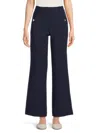 Derek Lam 10 Crosby Women's Nel Wide-leg Pants In Blue
