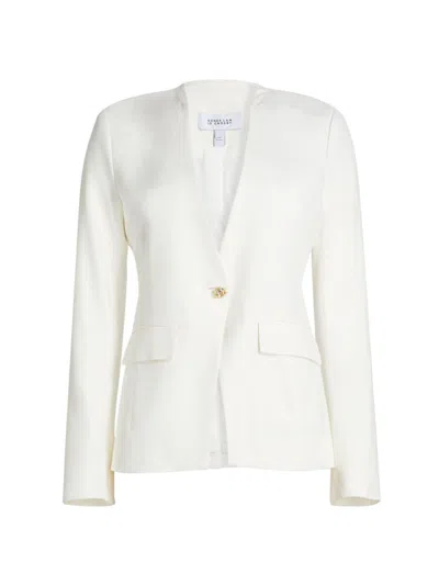 Derek Lam 10 Crosby Women's Perez Single-breasted Blazer In Off White