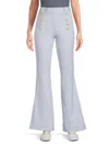 Derek Lam 10 Crosby Women's Robertson Flare Trousers In Blue
