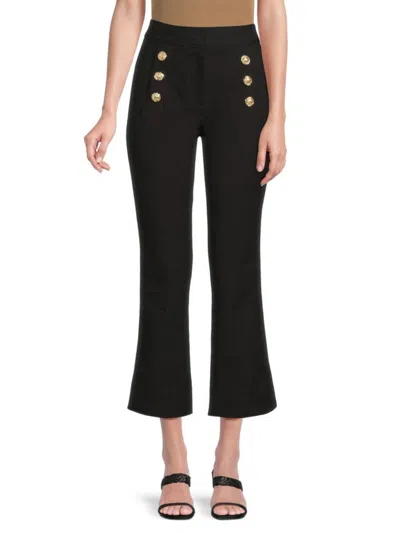 DEREK LAM 10 CROSBY WOMEN'S ROBYN CROPPED BOOTCUT PANTS