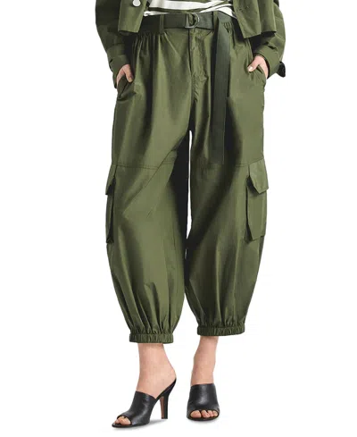 Derek Lam 10 Crosby Women's Tamsin Balloon Cargo Pants In Fatigue