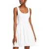 Derek Lam 10 Crosby Jade Plissiertes Minikleid Aus Baumwollpopeline Mit Floralem Print In Multi