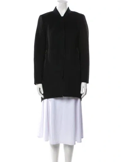 Pre-owned Derek Lam 10 Crosby Wool Evening Jacket In Black