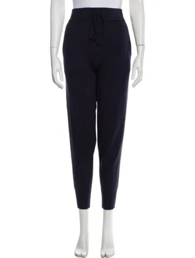 Pre-owned Derek Lam 10 Crosby Wool Glitter Accents Pajamas In Blue