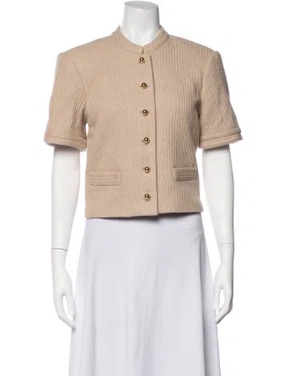 Pre-owned Derek Lam 10 Crosby Wool Jacket W/ Tags In Neutrals