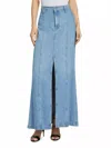 Derek Lam 10 Crosby Zoe Mermaid Denim Skirt In Multi