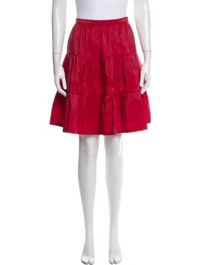 Pre-owned Derek Lam 2008 Knee-length Skirt In Red
