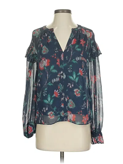 Pre-owned Derek Lam 3/4 Sleeve Blouse In Blue