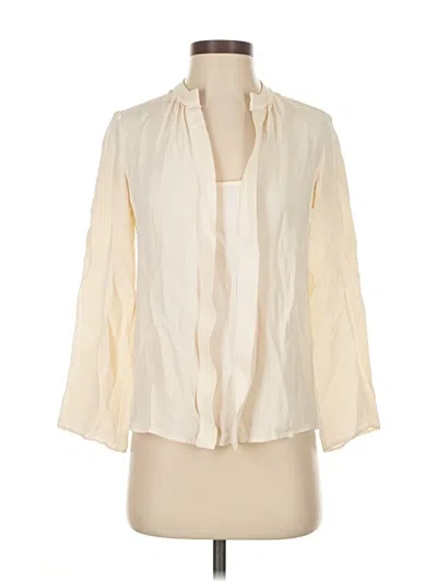 Pre-owned Derek Lam 3/4 Sleeve Blouse In White