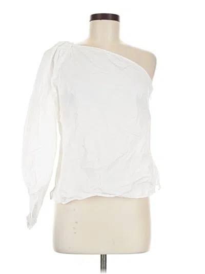 Pre-owned Derek Lam 3/4 Sleeve Blouse In White