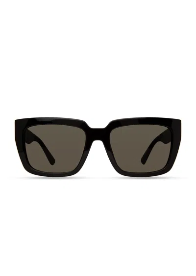Derek Lam Aero Square Oversized Sunglasses In Black