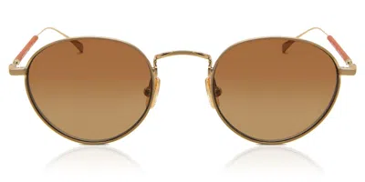 Derek Lam Ame Bgdog Men's Sunglasses Gold Size 47