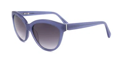 Derek Lam Amira Mvioc Women's Sunglasses Purple Size 55