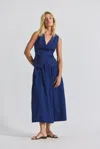 Derek Lam Annika Mixed Media Mini Grid Georgette Dress