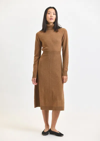 Derek Lam Bethany Long Sleeve Turtleneck Dress