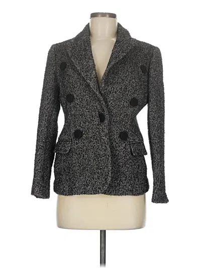 Pre-owned Derek Lam Blazer Jacket In Black