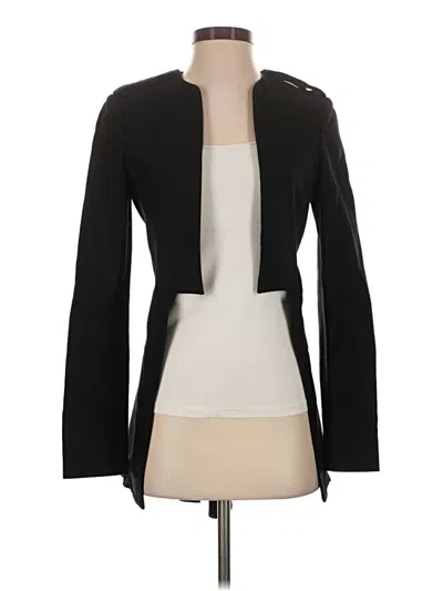 Pre-owned Derek Lam Blazer Jacket In Black