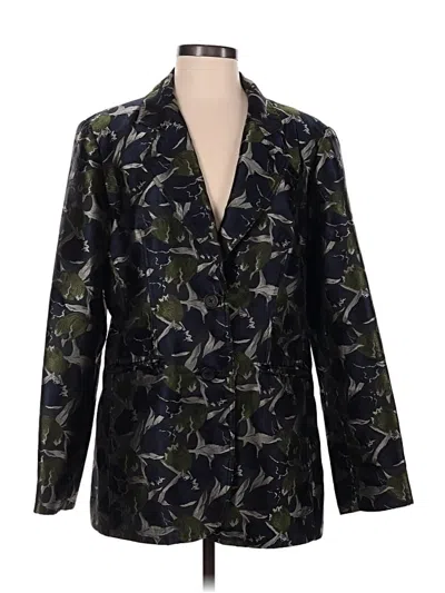 Pre-owned Derek Lam Blazer Jacket In Blue