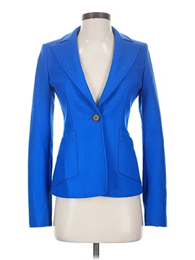 Pre-owned Derek Lam Blazer Jacket In Blue