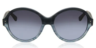Derek Lam Brook Smkgt Men's Sunglasses Blue Size 55