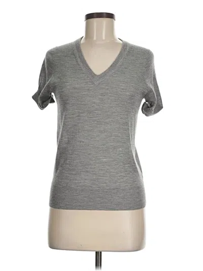 Pre-owned Derek Lam Cardigan Sweater In Gray