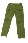Derek Lam Cargo Pants In Olive Cotton In Green