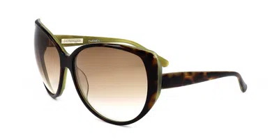 Derek Lam Carm Ttgn Women's Sunglasses Tortoiseshell Size 63