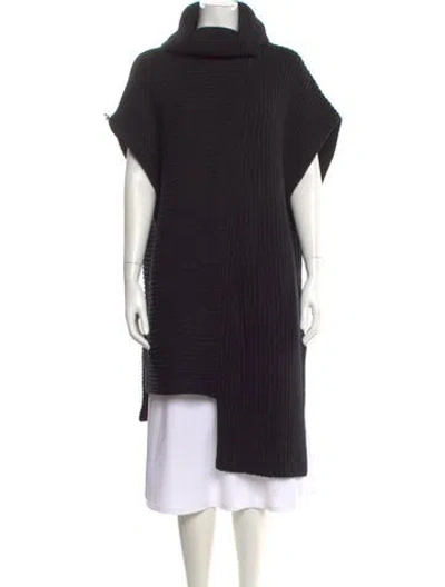 Pre-owned Derek Lam Cashmere Cowl Neck Sweater In Black