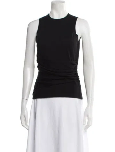 Pre-owned Derek Lam Cashmere Crew Neck Sweater In Black