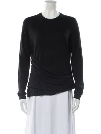 Pre-owned Derek Lam Cashmere Crew Neck Sweater In Blue