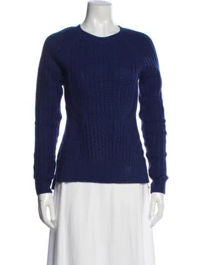 Pre-owned Derek Lam Cashmere Crew Neck Sweater In Green