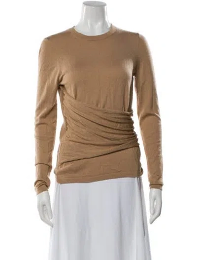Pre-owned Derek Lam Cashmere Crew Neck Sweater In Neutral