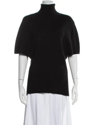 Pre-owned Derek Lam Cashmere Turtleneck Sweater In Black