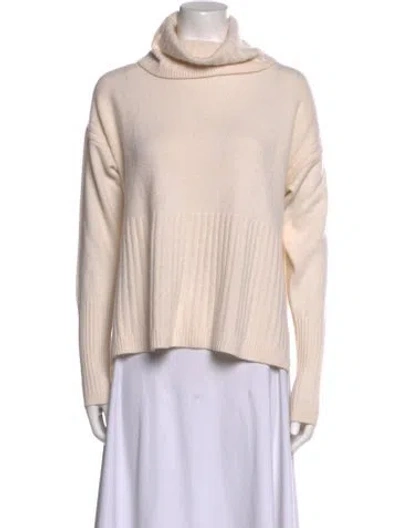 Pre-owned Derek Lam Cashmere Turtleneck Sweater In Neutral