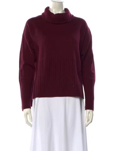 Pre-owned Derek Lam Cashmere Turtleneck Sweater In Purple