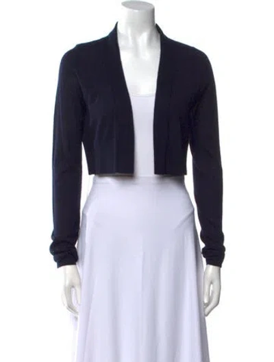 Pre-owned Derek Lam Cashmere V-neck Sweater In Black