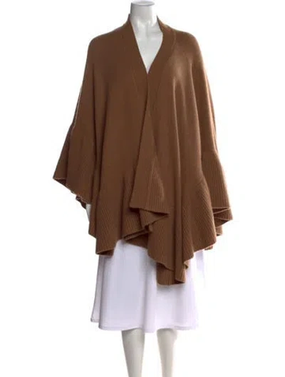 Pre-owned Derek Lam Cashmere V-neck Sweater In Brown