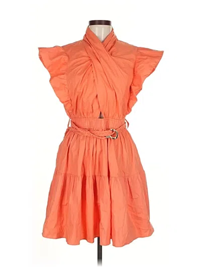 Pre-owned Derek Lam Casual Dress In Orange