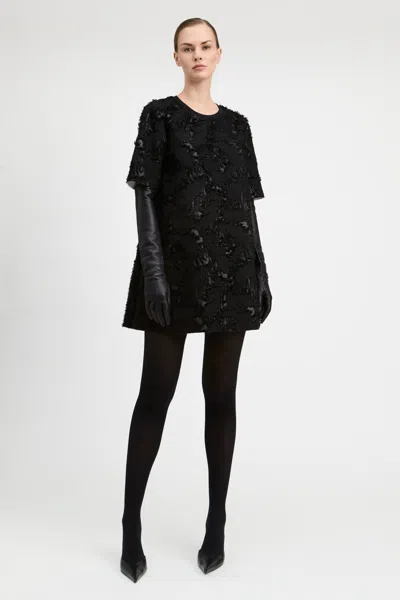 Derek Lam Christian Mini Dress In Black