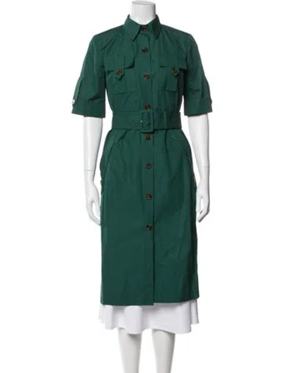 Pre-owned Derek Lam Coat In Green