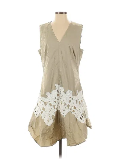 Pre-owned Derek Lam Collective Casual Dress In Brown