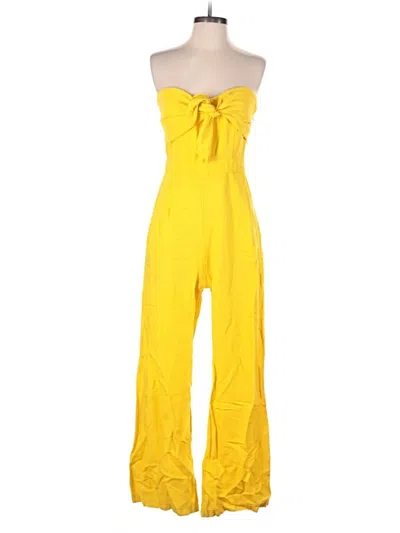 Pre-owned Derek Lam Collective Jumpsuit In Yellow