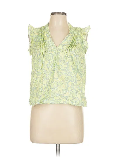 Pre-owned Derek Lam Collective Sleeveless Blouse In Green
