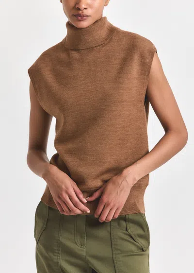 Derek Lam Contro Turtleneck Knit Vest