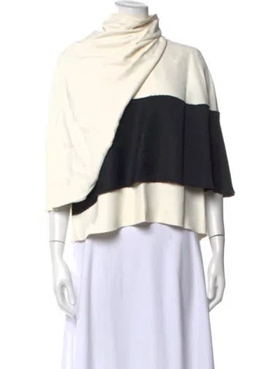 Pre-owned Derek Lam Cowl Neck Sleeveless Top In Neutral