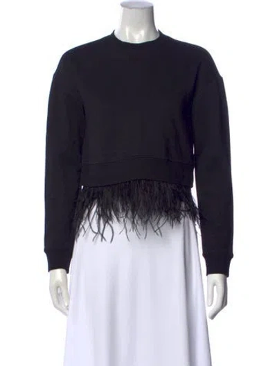 Pre-owned Derek Lam Crew Neck Sweater In Black